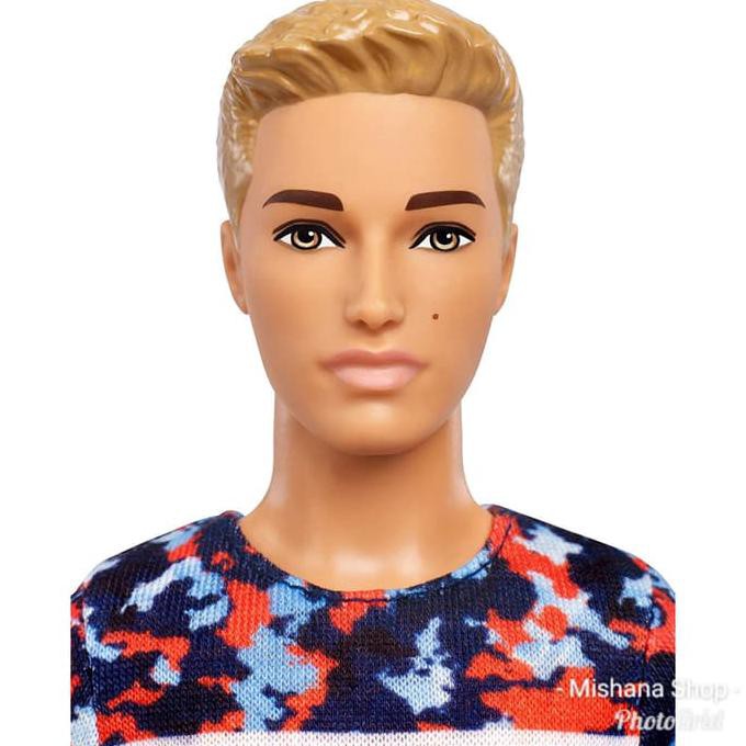 Hot Produk Boneka Barbie Mattel Ken Fashionistas Doll Tropical Vibes - Slim Tbk