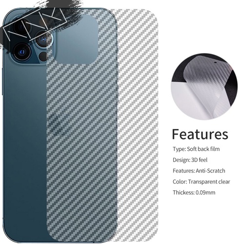 GARSKIN ANTI GORES BELAKANG SKIN CARBON 3D Mi Xiaomi Redmi 8 8A 9 9A 9C 9T 10 12 12C 13C 14CPRO VN20