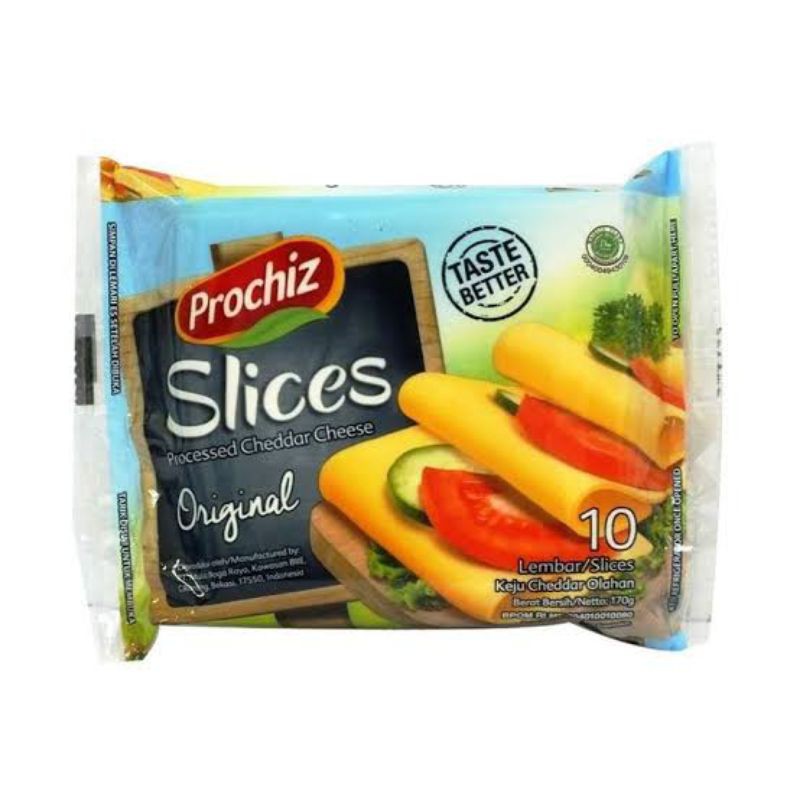 Keju Procis Slide/Prochiz Slices 10 Lembar