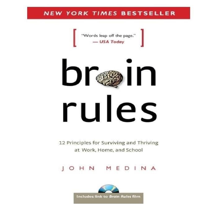 Buku - Brain Rules by John J. Medina