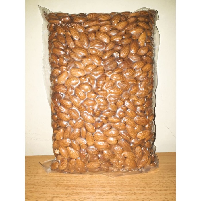 

504Oekh 1Kg Almond Roasted (Kacang Panggang) Blue Diamond Tanpa Cangkang - Kupas Tawar 1Kg 6J4727iyfi