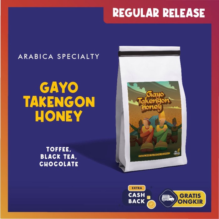 

DISKON - (BISA COD) Kopi GAYO HONEY TAKENGON Single Origin Arabika Specialty BIJI / BUBUK - Satuan, Bubuk Halus