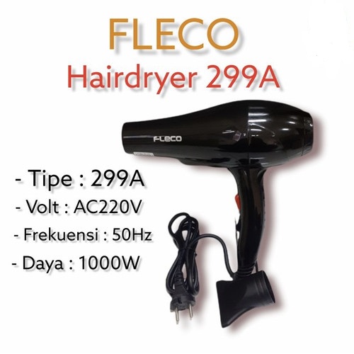 FLECO Hair dryer No. 226/No. 268B/No. 213A/No. 299A/No. 222 Pengering Rambut Terbaru Dan Termurah Daya tinggi Hemat Listrik