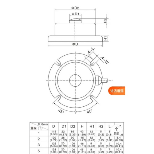 ZEMIC LOADCELL H2F  5T