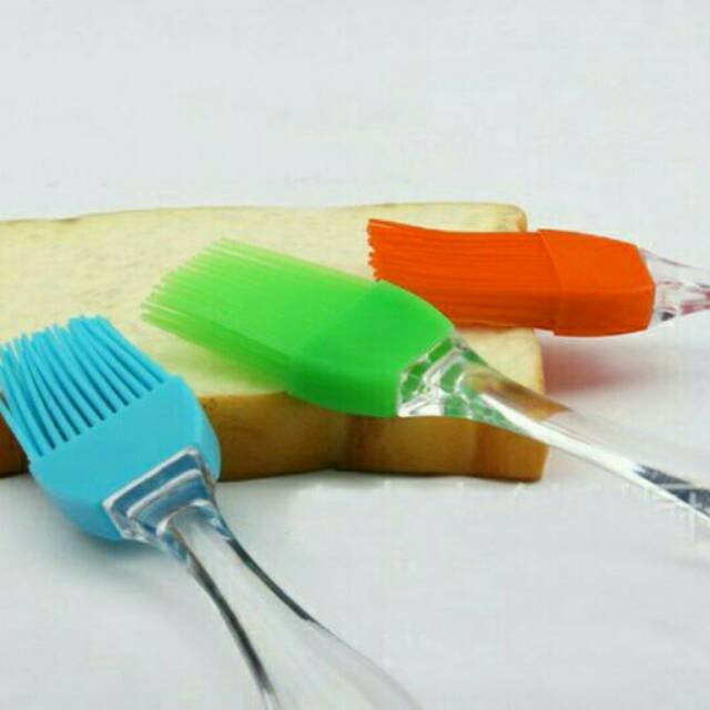 

1pcs cake brush / kuas kue silicon