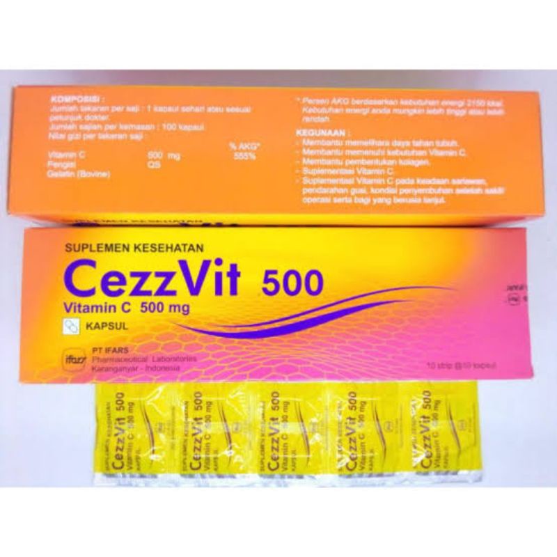 Cezzvit Vitamin C 500mg IFARS