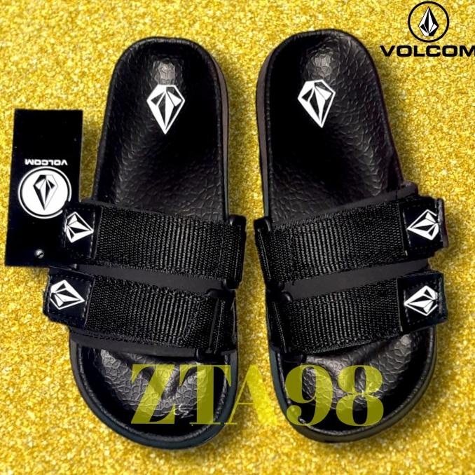 Best Product Sandal Volcom Pria Wanita Grade Original Sendal Selop Anak Laki Laki - Paling Dicari
