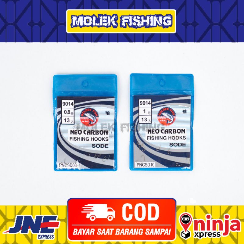 Kail Pancing Neo Carbon Sode 9014 | Kail Golden Fish Neo Carbon | Kail Sode | Mata Kail Benteuer | K