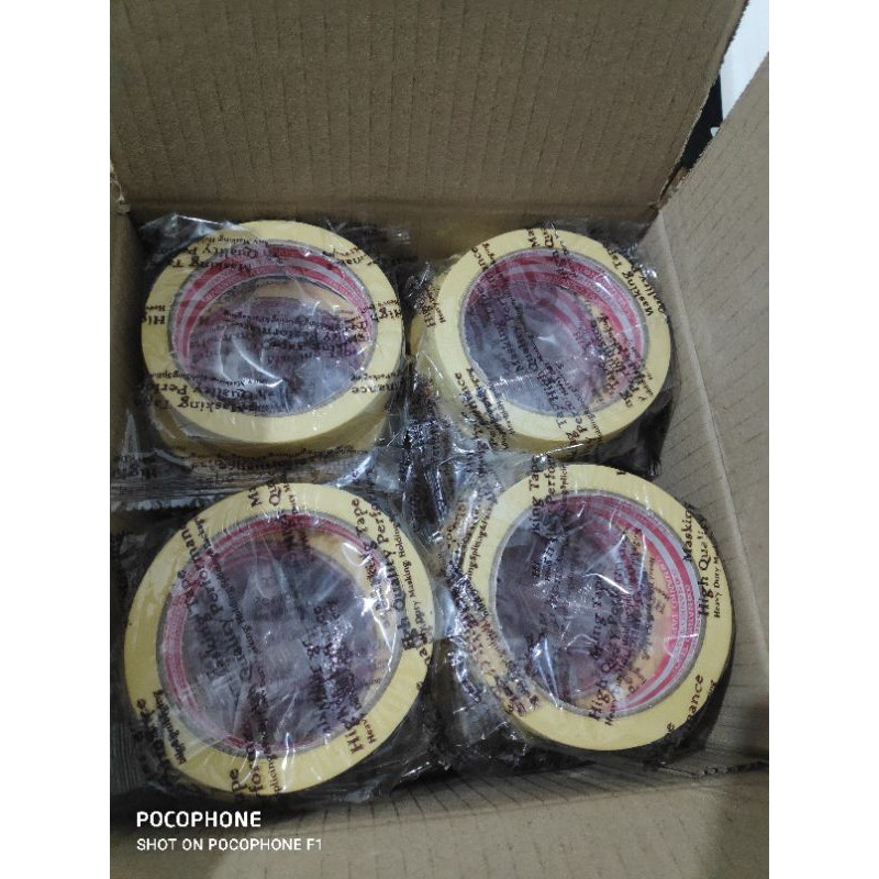 

Nanko 24 mm x 24 m Masking Tape / LAKBAN KERTAS