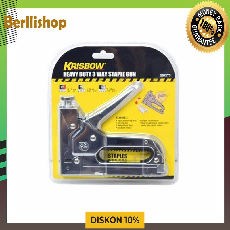 

Diskon 3 in 1 Staple Stapel Straples Staples Streples Nail paku tembak GUN Murah