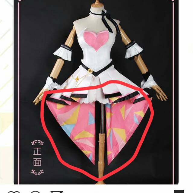 Kizuna ai dress cosplay costume