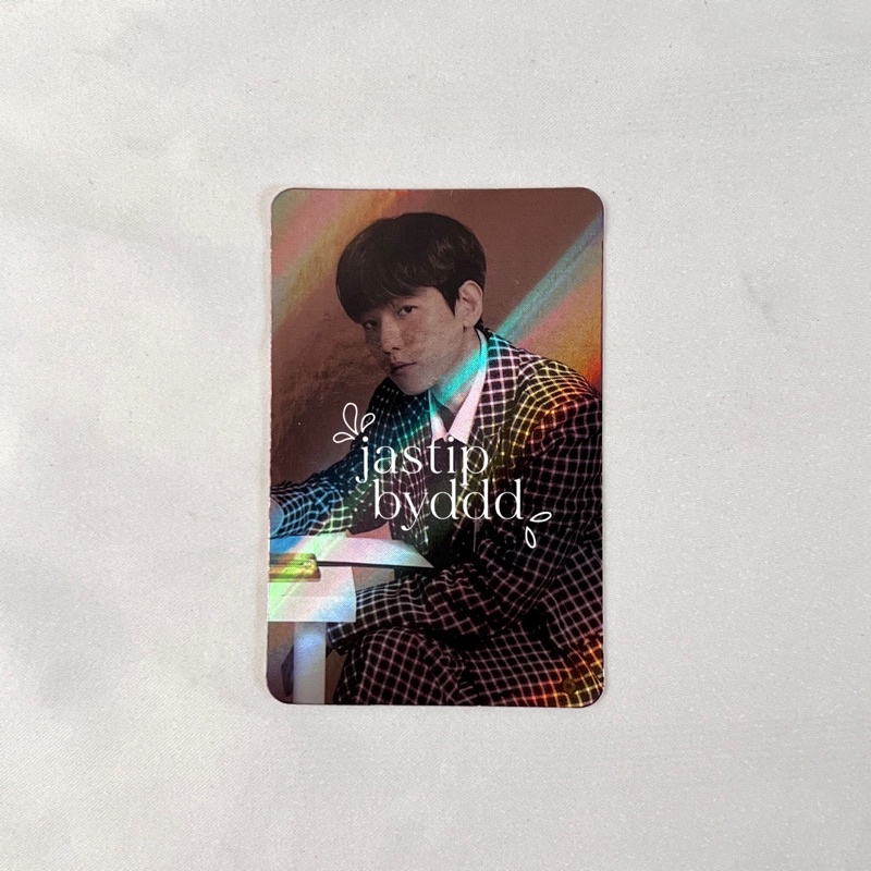 PHOTOCARD BENEFIT YIZHIYU SG21 BAEKHYUN PC SEASONS GREETINGS BBH EXO