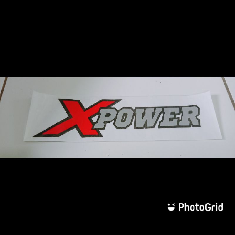sticker striping Hino X power