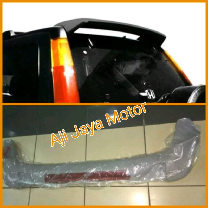 spoiler CRV gen 1 warna epoxy bahan fiberglass