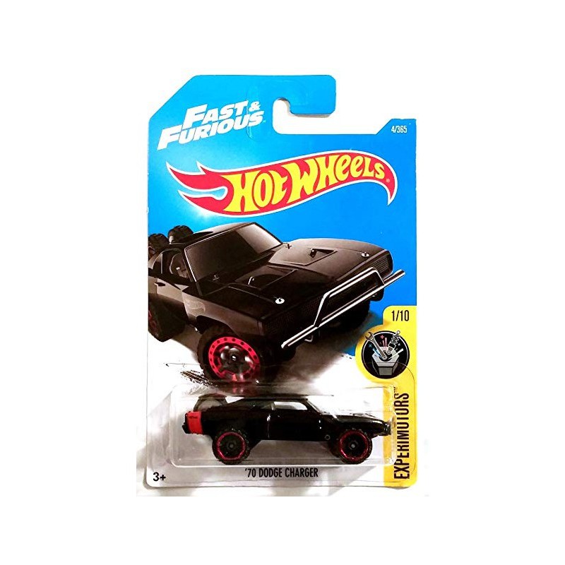 Hot Wheels 70 Dodge Charger Fast Furious DOM Car hotwheels