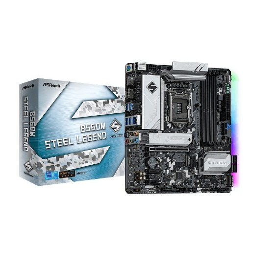 ASRock B560M Steel Legend (LGA1200, B560, DDR4, USB3.2, SATA3)