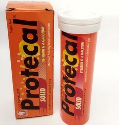 Protecal Solid Effervescent - Suplemen Tulang dan Gigi