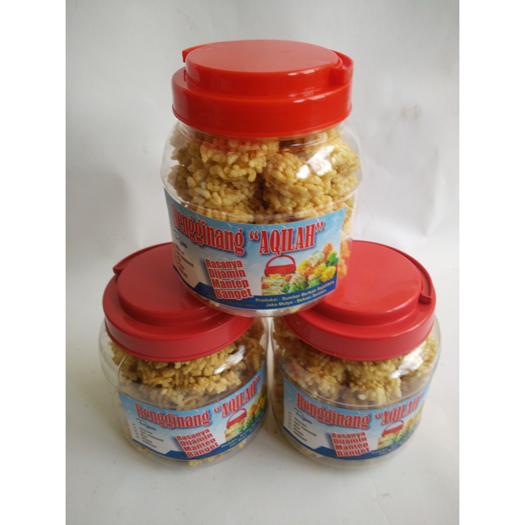 

rengginang mini/rengginang aqilah/rengginang terasi/snack zaman now/camilan/kerupuk/keripik renyah