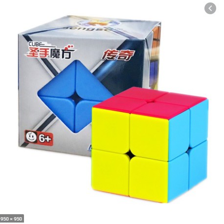 Rubik 2x2 Shengshou Sengso Legend 2x2x2 Stickerless