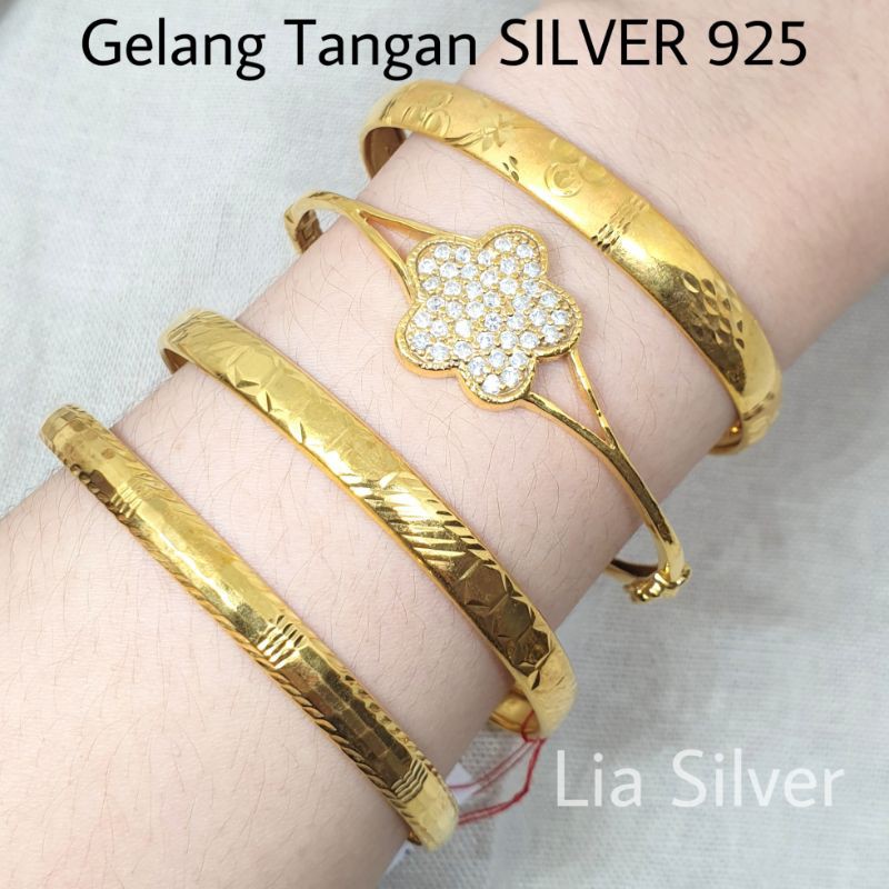 Gelang Bangle Dewasa SILVER 925