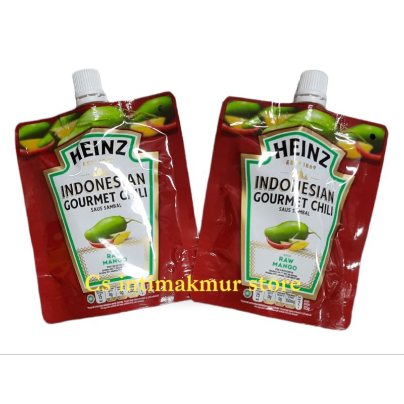

Heinz Indonesian Gourmet Chili 125 gr