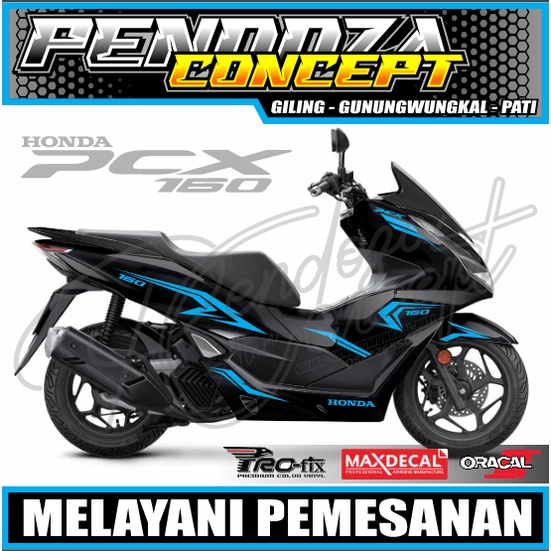 stiker cutting,stiker pcx strip,stiker pcx 160