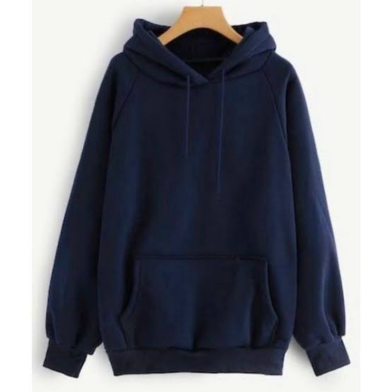 Hoodie Navy cotton fleece 280g