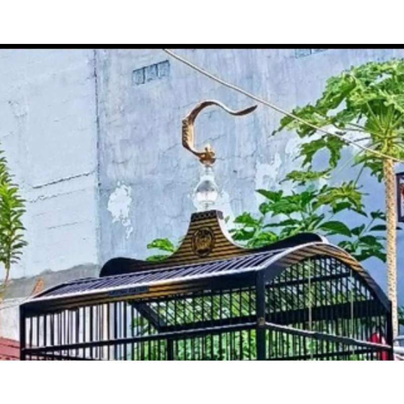 Sangkar burung kotak BnR Black Gold