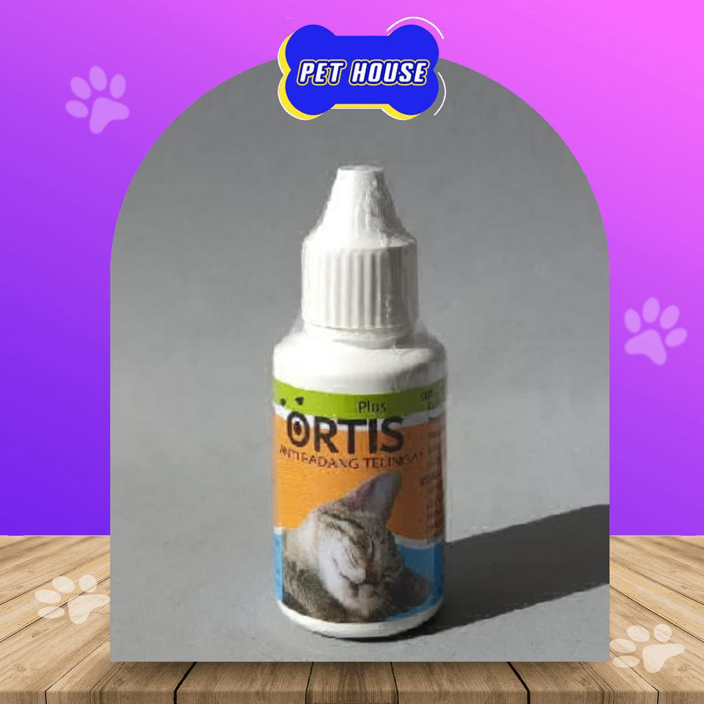 ORTIS CAT 30ML - OBAT TETES TELINGA KUCING KITTEN ANTIBIOTIK TELINGA SAKIT BERNANAH KUCING - TERLARI