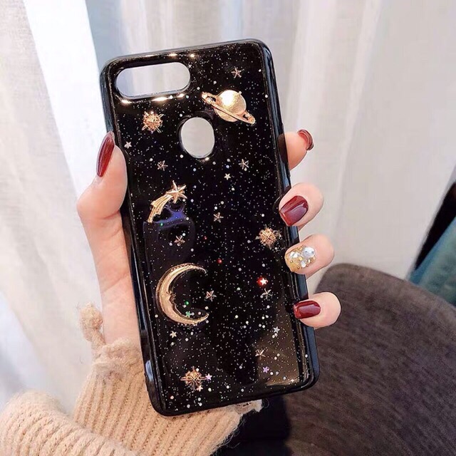 Shining Galaxy Case iPhone Oppo Vivo Xiaomi Samsung Huawei nova3i m20 a50 v15 redmi 5 4a 5a 6a 4x f7