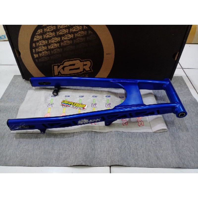 SWING ARM K2R KAWAHARA OVAL COAK BIRU NINJA R/SS/KR 150 MONTING BAWAH