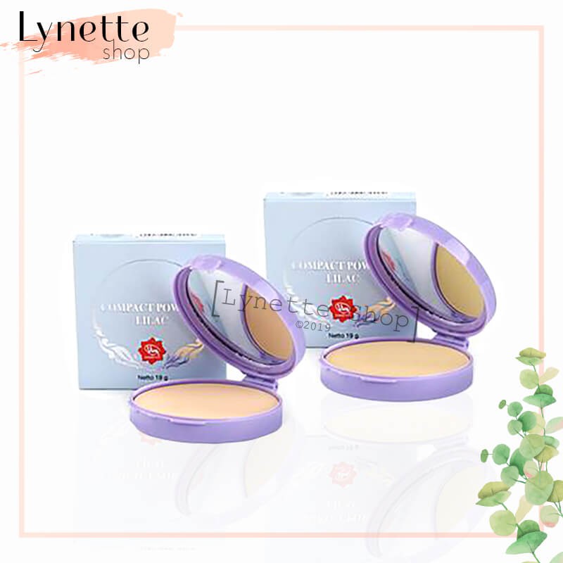 Bedak Viva Compact Powder Lilac BY LYNETTE