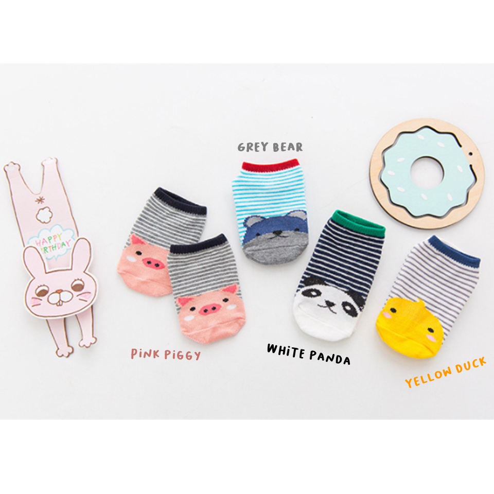[REAL PIC] Kaos Kaki Bayi Berbahan Katun Premium 0 - 36 Bulan / Cotton Premium Baby Socks