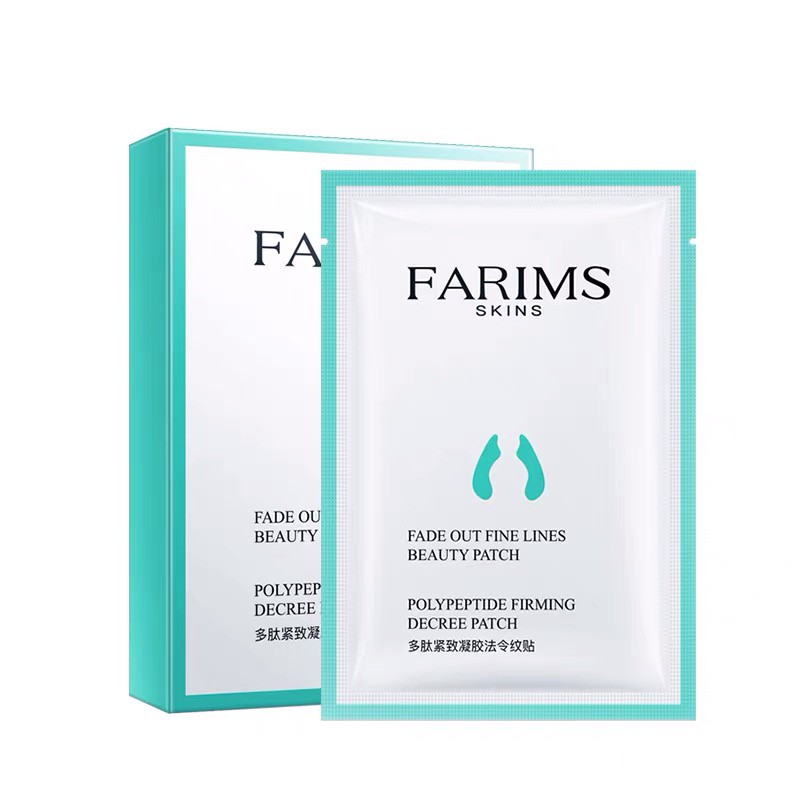 FARIMS FADE OUT FINE LINES BEAUTY PATCH POLYPEPTIDE MASK MASKER GARIS KHAWATIR PIPI WAJAH KOREA WANI