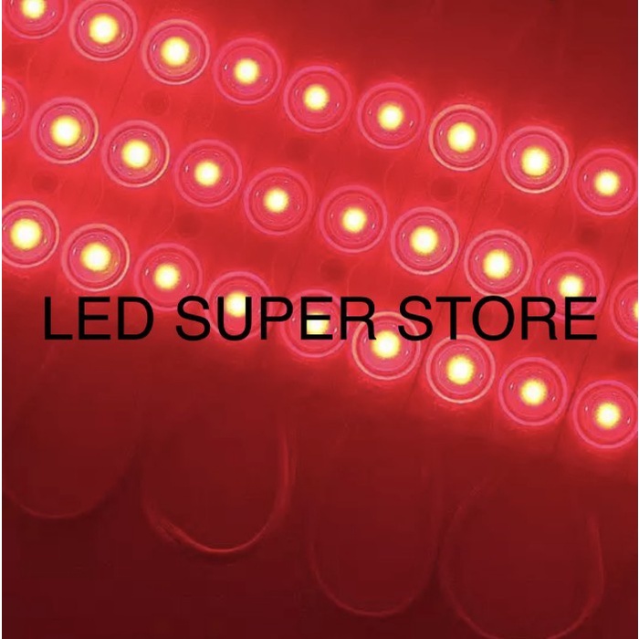 100PCS LED Module 5630 3 LED + Lensa Tipe 8218 12V/24v