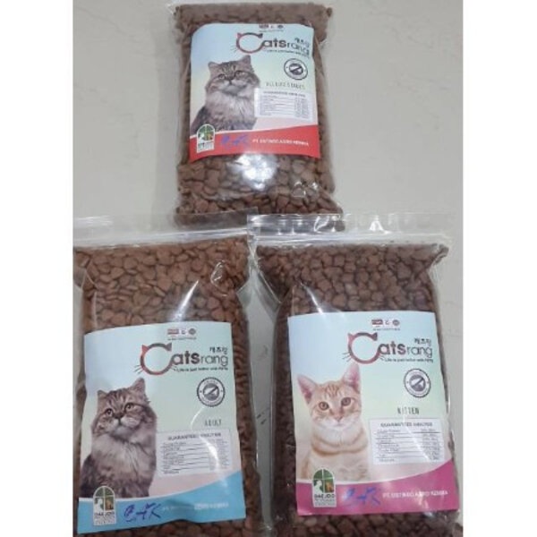 Catsrang All Life Stages Repack 1kg 1 kg Makanan Kucing Age Semua Umur