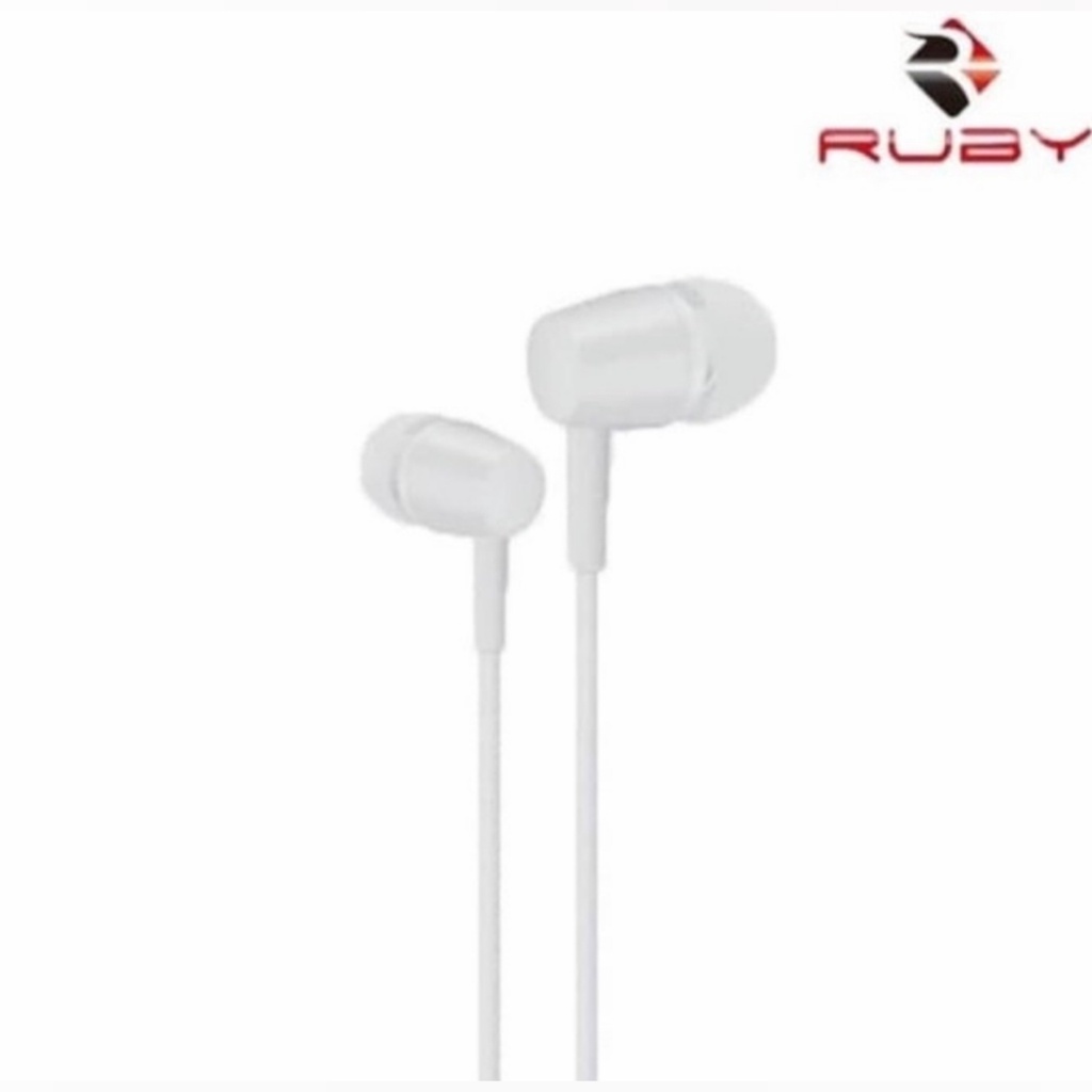 [CO-1K) Handsfree LOGON Headset RUBY RBH-10 Earphone Mega Bass Stereo Sound