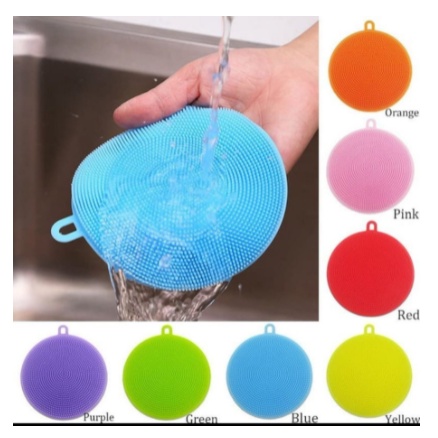 Spons Cuci Piring Silikon / Kitchen Sponge