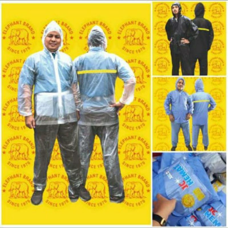 Jas Hujan Elephant Jaket Celana HEMAT/ JC HEMAT