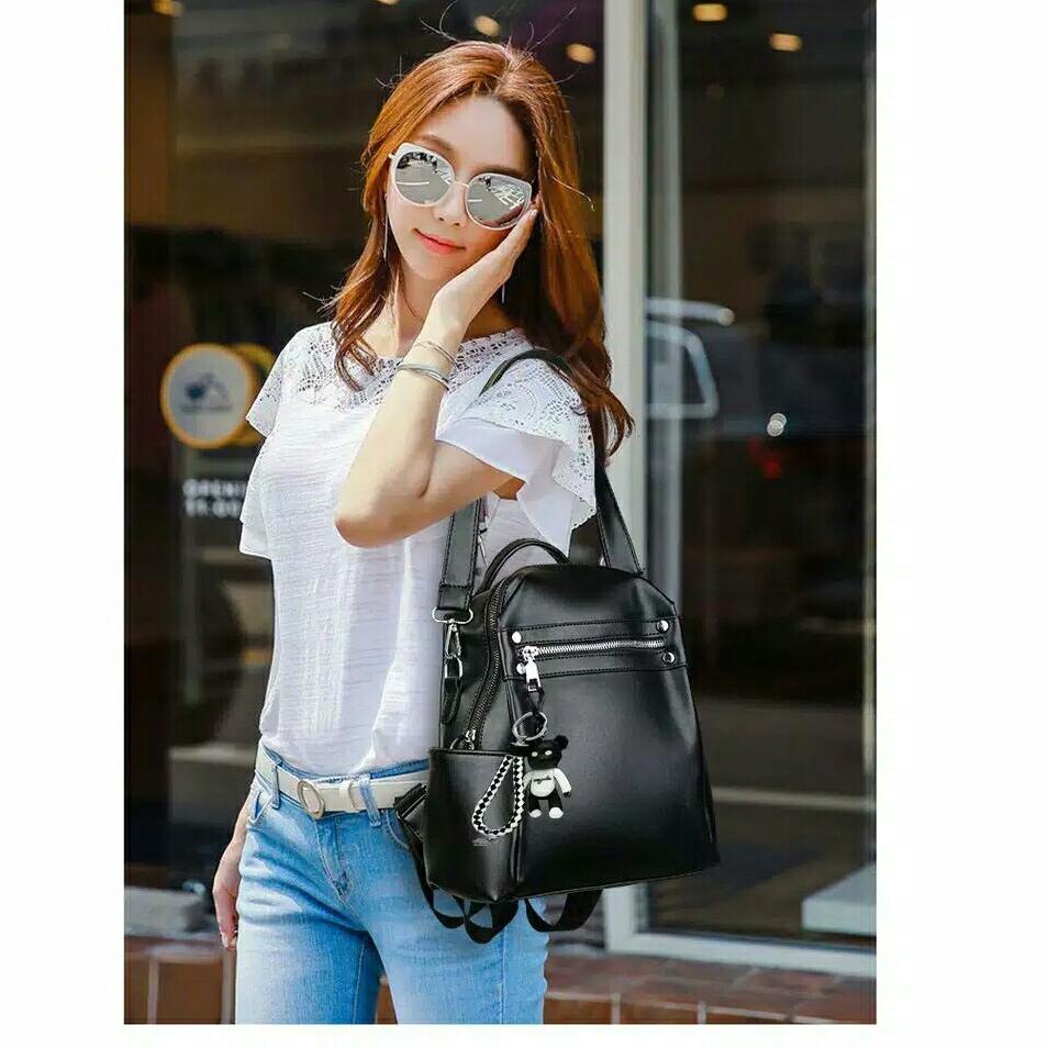 BIG SALES 9940 Tas Ransel Wanita 2020 Baru Bahu Tas Fashion Wanita Tas Ransel Kecil untuk Anak Perem