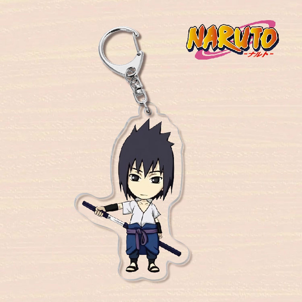 Lanfy Gantungan Kunci Motif Anime Naruto Bahan Akrilik