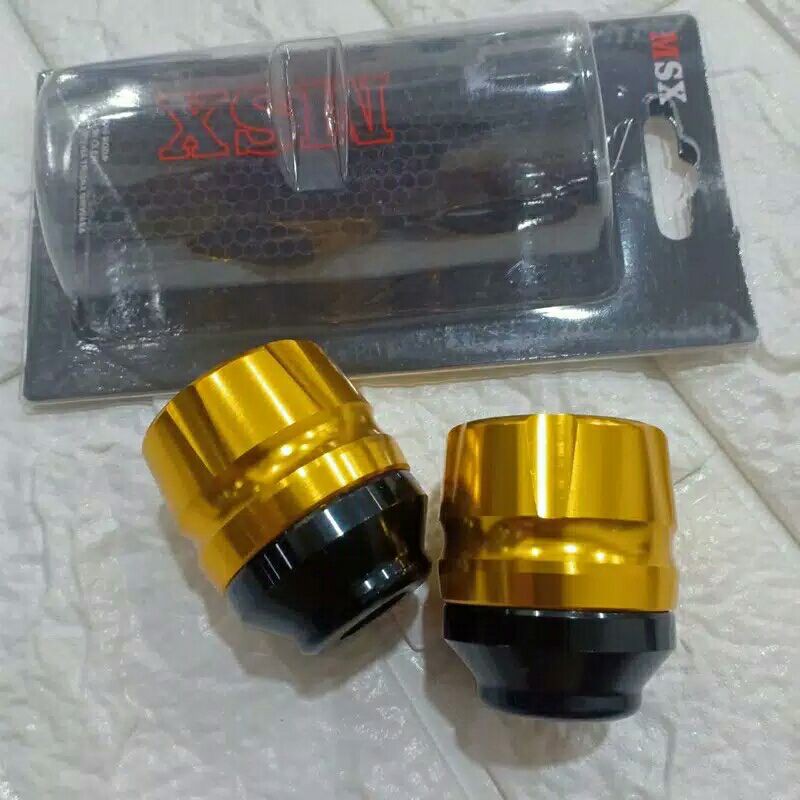 Jalu As Roda Depan Mini Model Corong Full CNC Universal Semua Motor