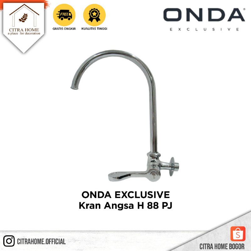 CITRAHOME Onda Exclusive Kran Air Sink Tap Type H 88 PJ Kran Angsa