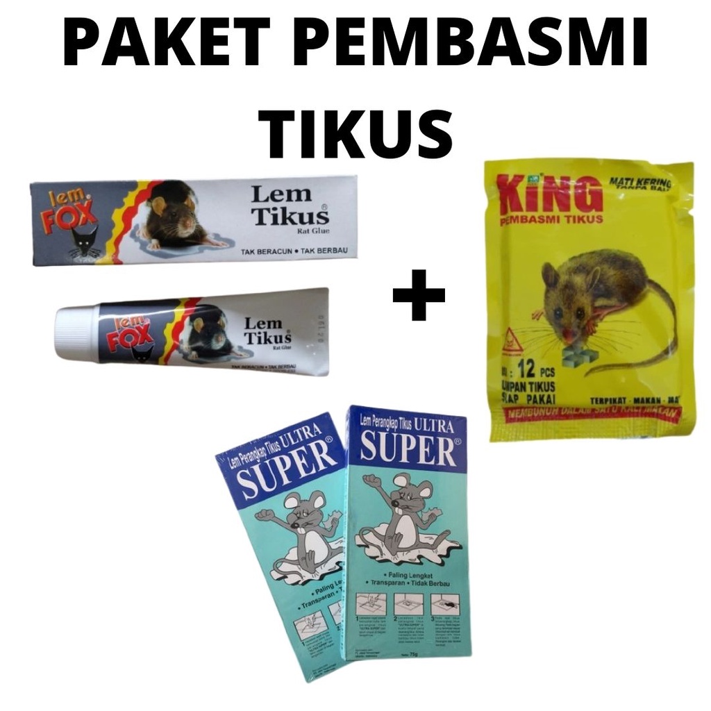 PEMBASMI TIKUS LEM TIKUS RACUN TIKUS