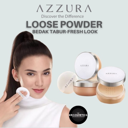 AZZURA Loose Powder Bedak Tabur I BEDAK BUBUK AZZURA