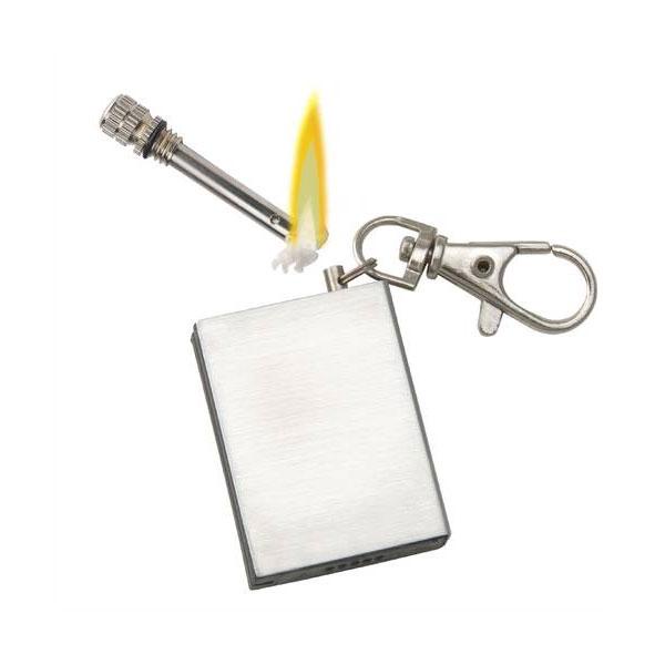 Gantungan Kunci Korek Minyak Kecil Zippo Lighter Survival Matches Mini Universal Kotak Tahan Angin Unik Gantungan Korek Antarestar-3