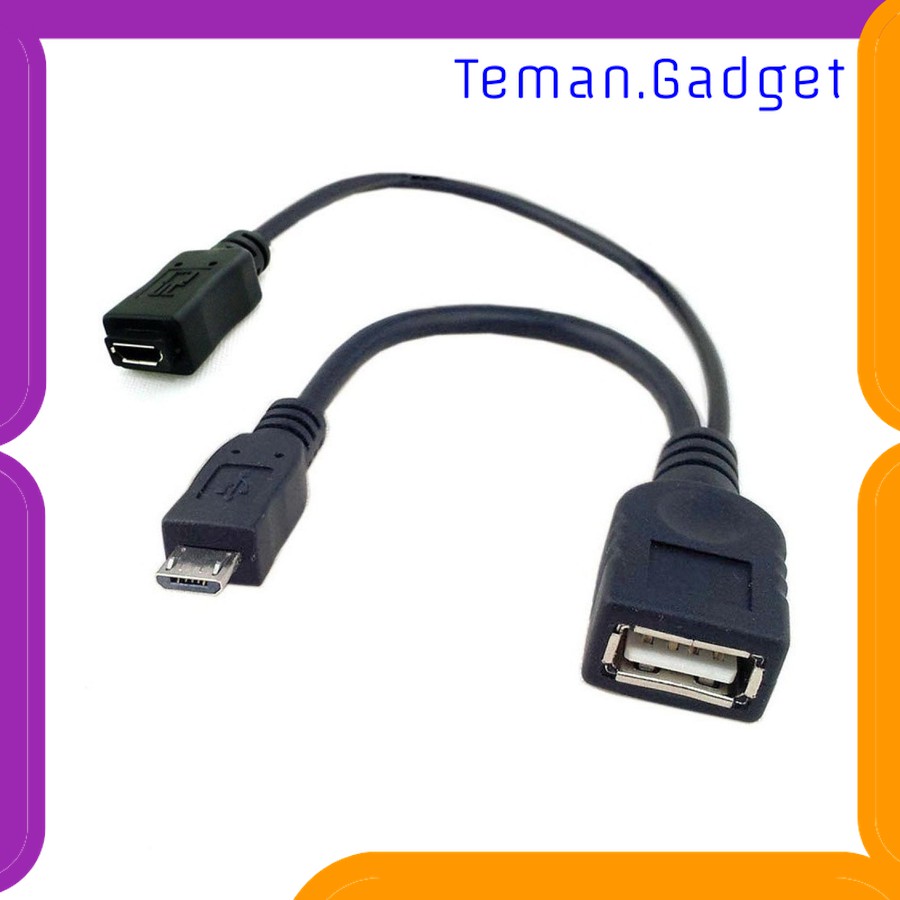 TG-AI026 OTG MICRO USB TO USB FEMALE AND MICRO USB FEMALE - A-UOY-02