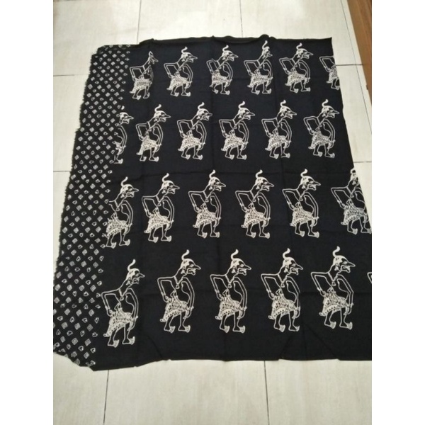 set batik wayang outer+rok lilit