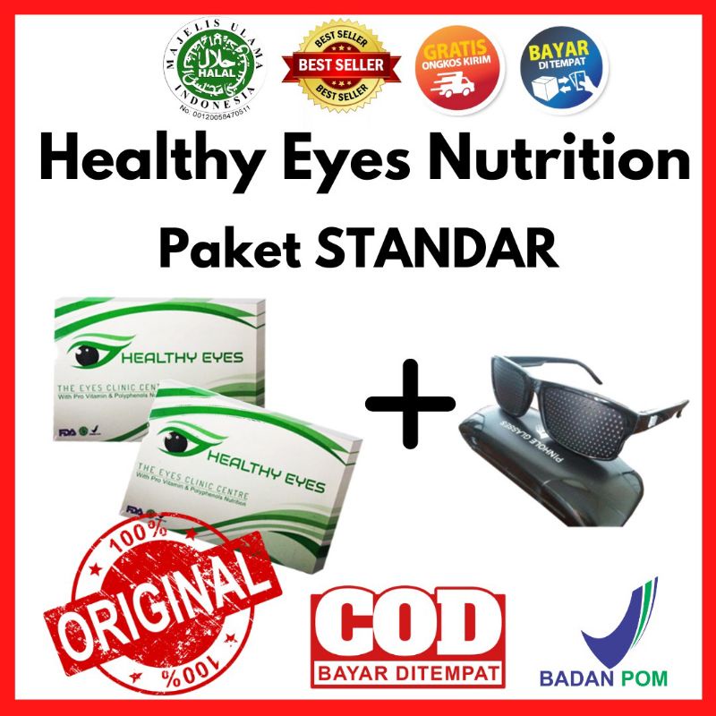 OBAT MATA MINUS/PLUS/SILINDER HEALTHY EYES PAKET