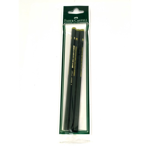 

Faber Pencil 9000 2B Set 3 119043